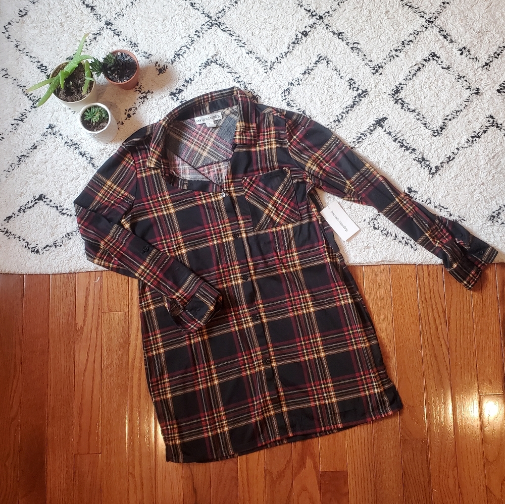 MOVING: MAKE OFFER! New York Laundry Plaid